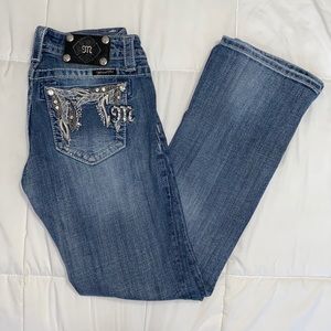 Miss Me easy boot jeans, size 26